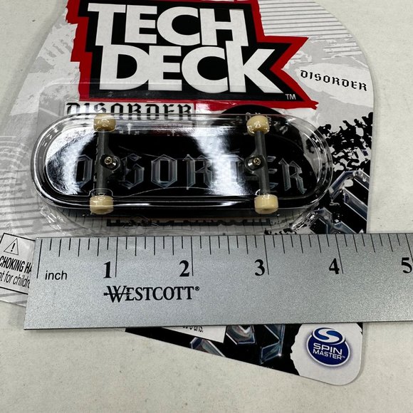 Tech Deck Disorder Rare Skateboard Fingerboard New - Picture 8 of 10